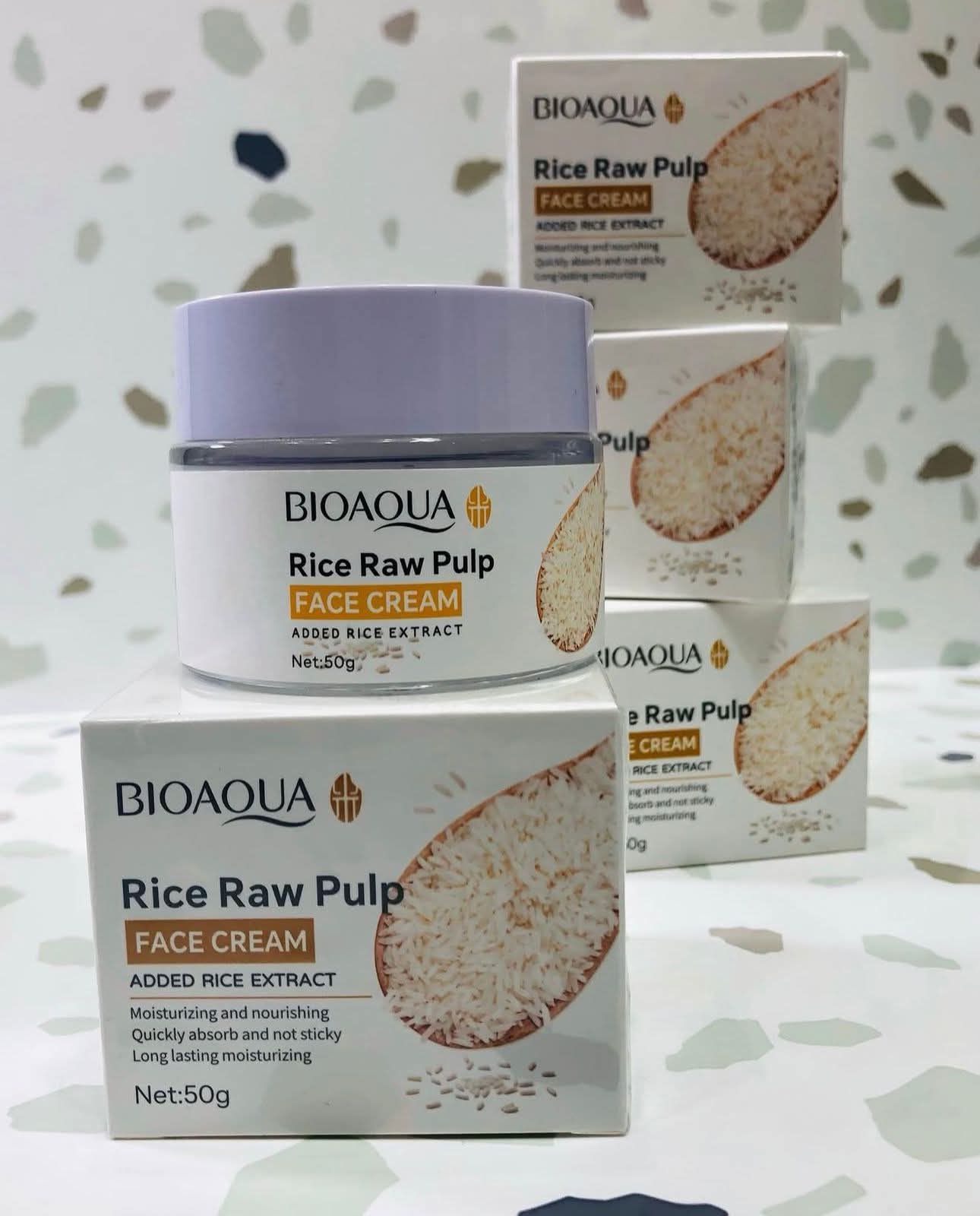 BIOAQUA rice raw pulp